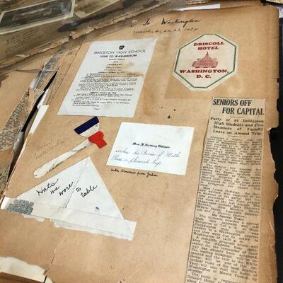 Fantastic Antique Ephemera Newspapers Photos Documents Bundle