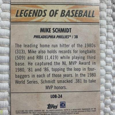 Mike Schmidt card