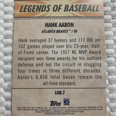 Hank Arron card