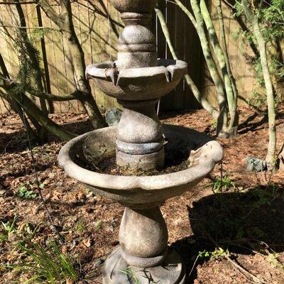 Beautiful Outdoor Garden Two Tier Fountain 57 Inches Tall