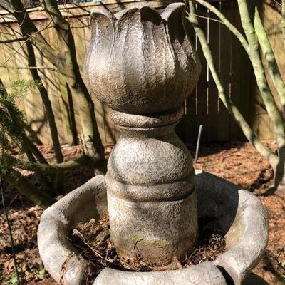 Beautiful Outdoor Garden Two Tier Fountain 57 Inches Tall