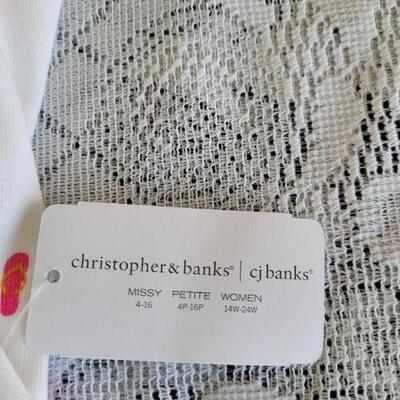 Lot 15: (4) New Tank Tops (2 silk & 2 Cotton)