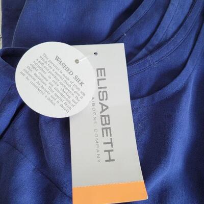 Lot 15: (4) New Tank Tops (2 silk & 2 Cotton)