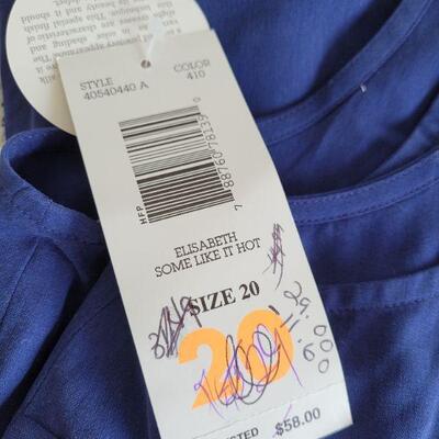 Lot 15: (4) New Tank Tops (2 silk & 2 Cotton)