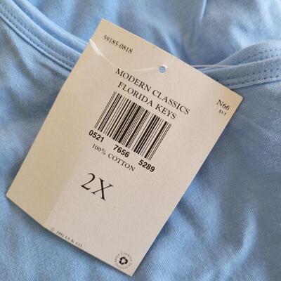 Lot 15: (4) New Tank Tops (2 silk & 2 Cotton)