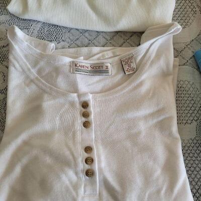 Lot 17: Ladies (2) Tank Tops and (2) Short Sleeve Shirts