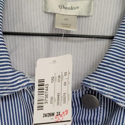 Lot 23: (2) New CJ Banks Jackets 
