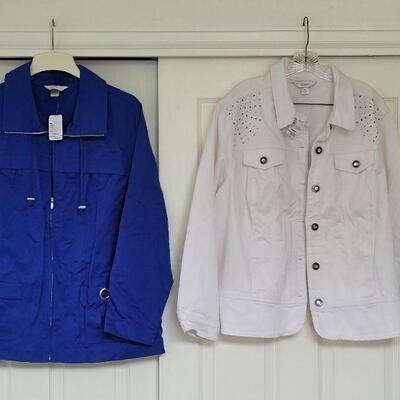 Lot 24: (2) New CJ Banks Jackets