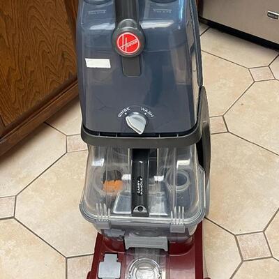 Lot 221 Hoover Carpet Cleaner w/Attachments