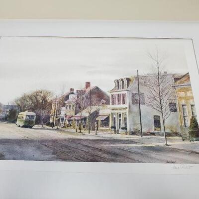The Best American Watercolors of 1973 Gold Medal Watercolorists Collection of 8 Lithographs
