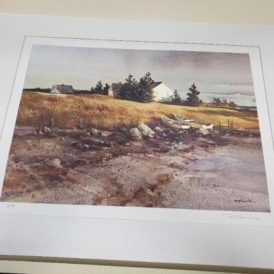 The Best American Watercolors of 1973 Gold Medal Watercolorists Collection of 8 Lithographs