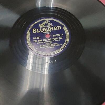 The Owl and the Pussycat Bluebird Records  Made by RCA Victor (78 RPM)