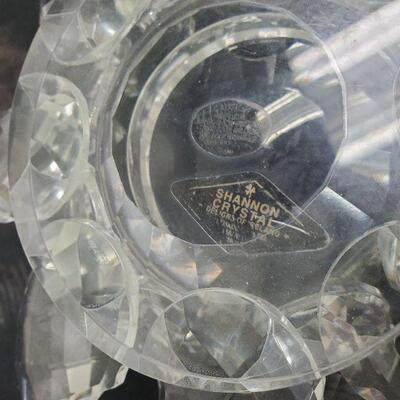Lotus Crystal Pillar Candle Holder Style 15747