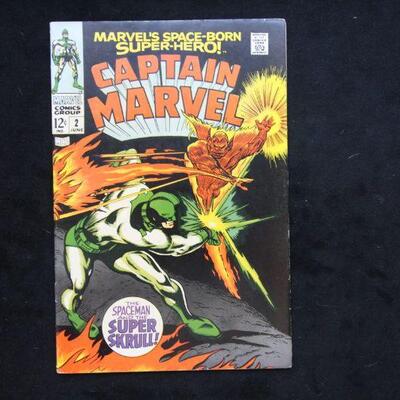 Captain Marvel  #2 (1968,Marvel)  6.5 FN+