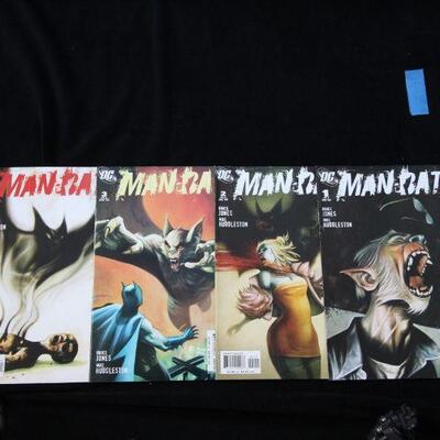 Man-Bat Lot containing 4 issues. (2006,DC)  9.0 VF/NM