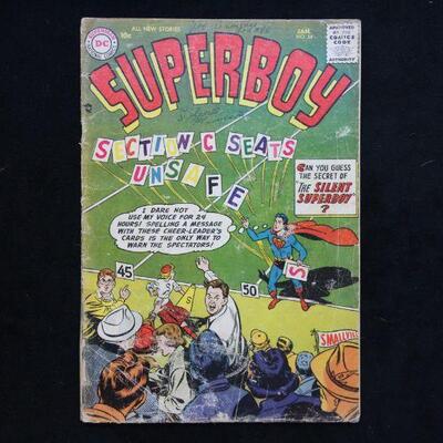 Superboy #54 (1957,DC)  1.5 FR/GD