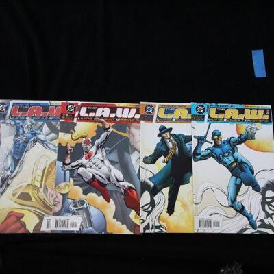 The L.A.W. Lot containing 4 issues. (1999,DC)  9.0 VF/NM
