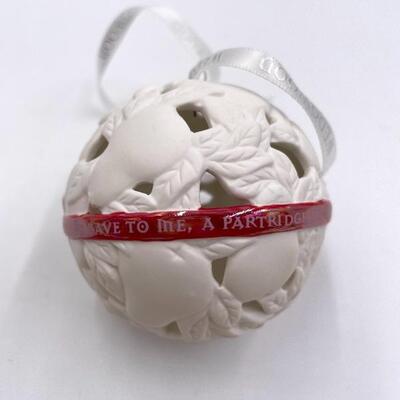 WEDGWOOD JASPERWARE â€œ12 DAYS OF CHRISTMASâ€ ORNAMENTS