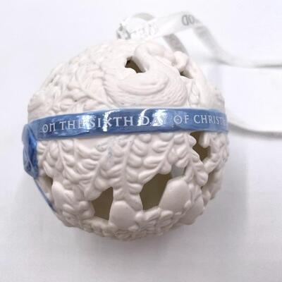 WEDGWOOD JASPERWARE â€œ12 DAYS OF CHRISTMASâ€ ORNAMENTS