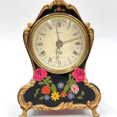 REUGE SWISS MUSICAL MOVEMENT SMALL CLOCK