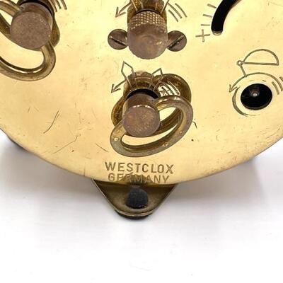 WESTCLOX GERMAN TRAVEL ALARM CLOCK