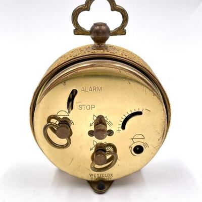 WESTCLOX GERMAN TRAVEL ALARM CLOCK
