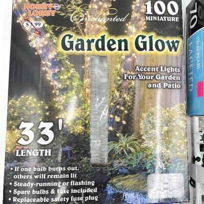 CLEAR INDOOR/OUTDOOR STRING LIGHTS SET OF 4