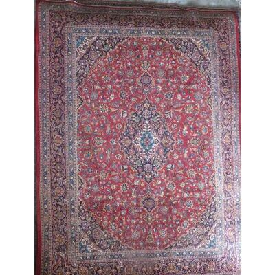 Persian mashad Vintage Rug 12'8"x9'10" Retail $12654