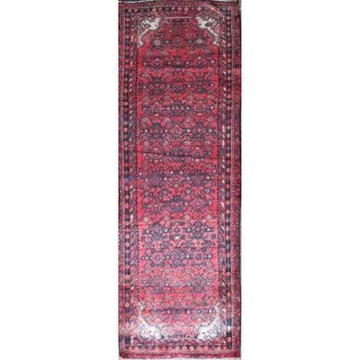 Persian hamedan Vintage Rug 10'7"x3'3" Retail $3526.5