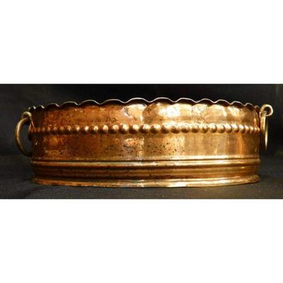 Persian Engraved Brass Vase Ghalamzani 10"x7" Retail $518.58