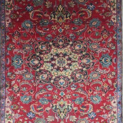 Persian hamedan Vintage Rug 8'5"x5'1" Retail $4459.5