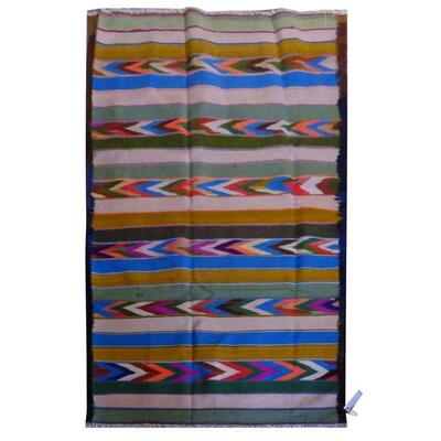 PERSIAN VINTAGE KILIM 217x110cm Retail $2311.5