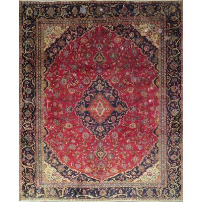 Persian tabriz Vintage Rug 12'8"x10'1" Retail $13276.5