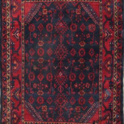 Persian hamedan Vintage Rug 5'1"x3'5" Retail $1764