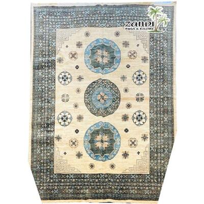 Afghan hand made Khotan rug 8'8"x12'1"  Retail $20945