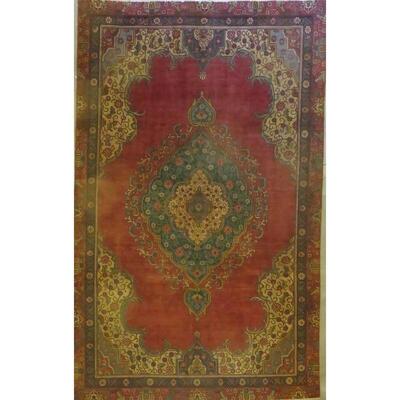 Persian tabriz Vintage Rug 9'1"x5'1" Retail $6846