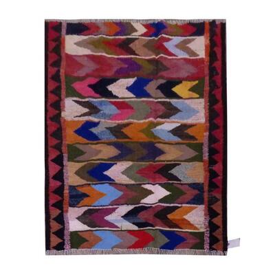 PERSIAN VINTAGE KILIM 170x155cm Retail $2551.5