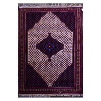 PERSIAN SANANDAJ KILIM 5'3"x3'5" Retail $1614