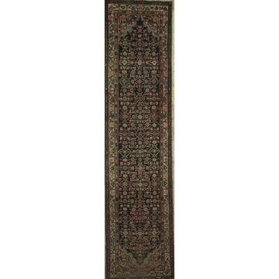 Persian hamedan Vintage Rug 10'5"x2'6" Retail $4149