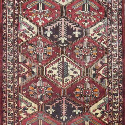 Persian hamedan Vintage Rug 9'2"x5'2" Retail $4875