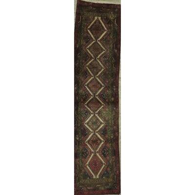 Persian hamedan Vintage Rug 10'5"x2'6" Retail $2490