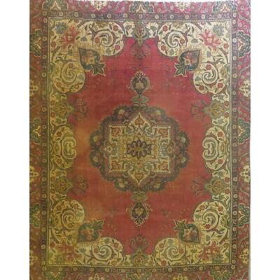 Persian tabriz Vintage Rug 11'5"x8'9" Retail $8091