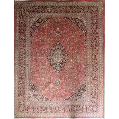 Persian mashhad Vintage Rug 12'5"x9'5" Retail $12135