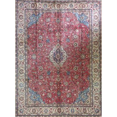 Antique Persian arak Vintage Rug 12'8"x9'2" Retail $12031.5