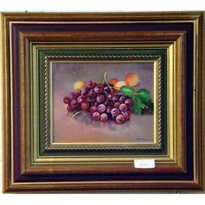 Spanish Oil Painting Decoration 18"x16" Retail $3457.44