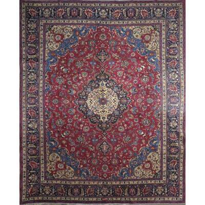 Persian mashhad Vintage Rug 12'1"x9'8" Retail $12135