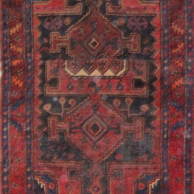 Persian hamedan Vintage Rug 5'6"x3'9" Retail $2178