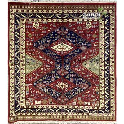 Indian Gabbah rug 7'11"x5'1"  Retail $5432.8125