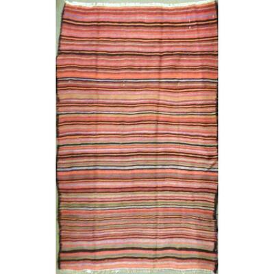 Persian Vintage Seneh Area kilim 6'7"x4'1" Retail $2100