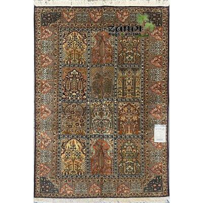 Indian Kashmir traditional rug 6'3"x4'  Retail $3375